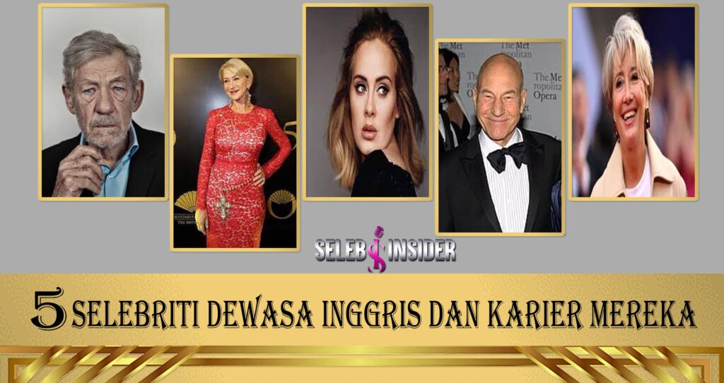 5 Selebriti Dewasa Inggris