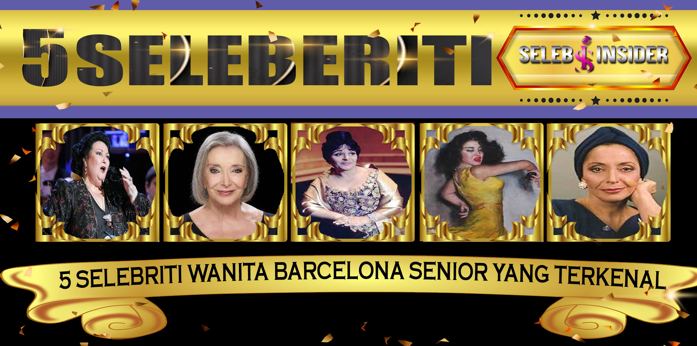 5 Selebriti Wanita Barcelona