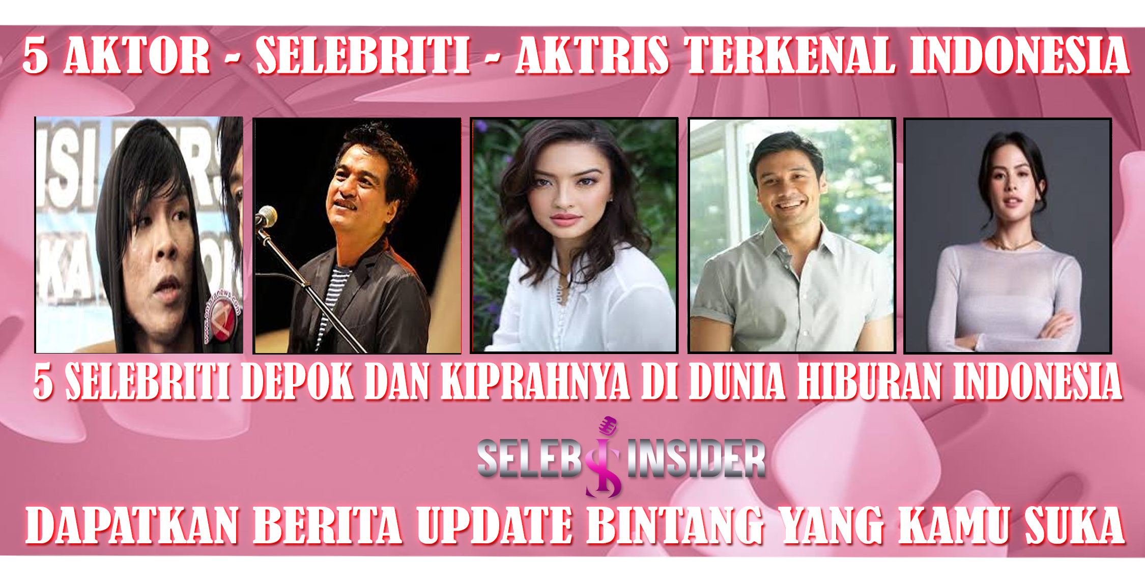 5 Selebriti Depok